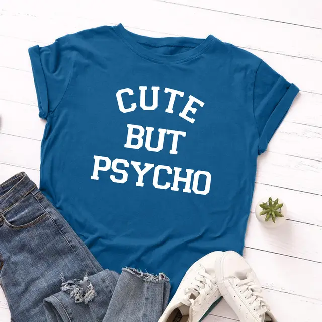 European And American Women'S Loose Short Sleeved T Shirt Women Royal Blue - Shop at LoveMi