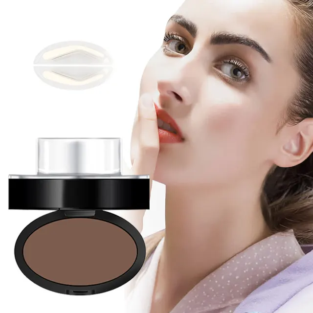 Eyebrow Powder Seal Eyebrow Artifact Lazy Seal Eyebrow Powder Coffee - Shop at LoveMi