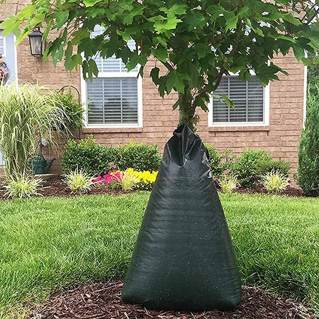 Pvc Clip Mesh Drought Proof Drip Irrigation Bag Garden Drip Bag Green - Shop at LoveMi