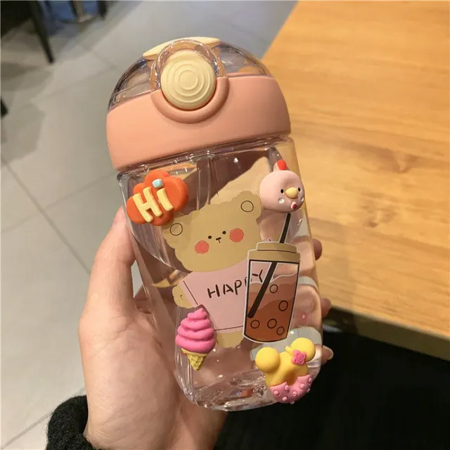 Fall Resistant Children'S Cups B 420Ml Pink - Shop at LoveMi