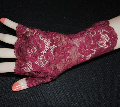 Stretch Lace Gloves Thin And Sexy K One Size - Shop at LoveMi