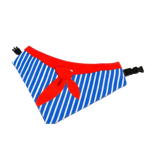 Three layer Thickened Waterproof Saliva Towel Triangle Scarf For Dogs Red Scarf - Shop at LoveMi