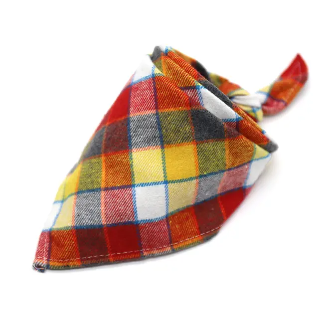 Scottish Style Spring Flannel Triangle Scarf 16Style - Shop at LoveMi