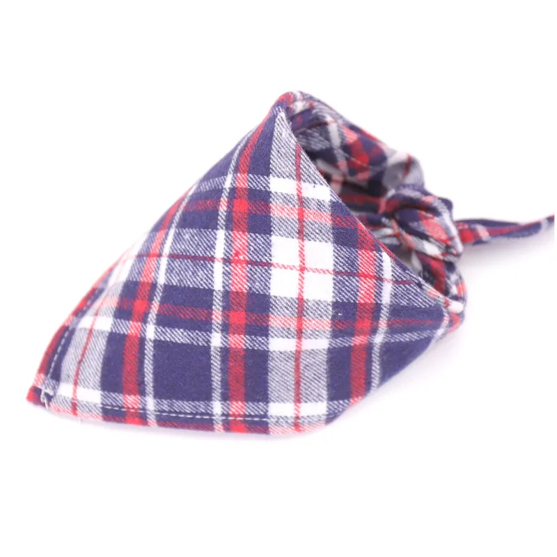 Scottish Style Spring Flannel Triangle Scarf - 23Style - View 1
