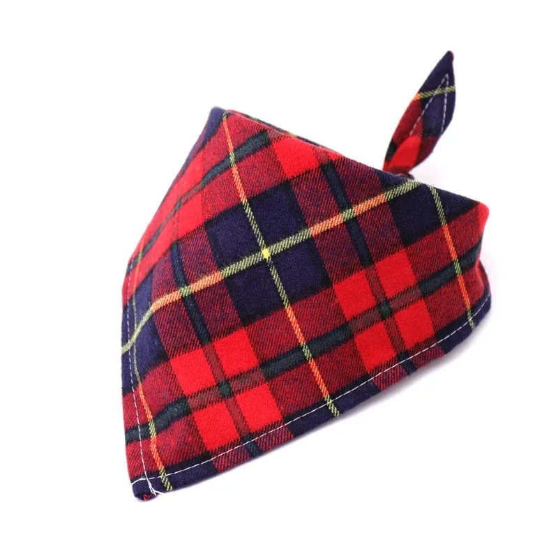 Scottish Style Spring Flannel Triangle Scarf - 25Style - View 1