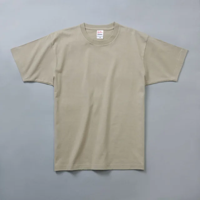 Thicken Solid Color Pure Cotton Thread Parent Child T Shirt Khaki - Shop at LoveMi