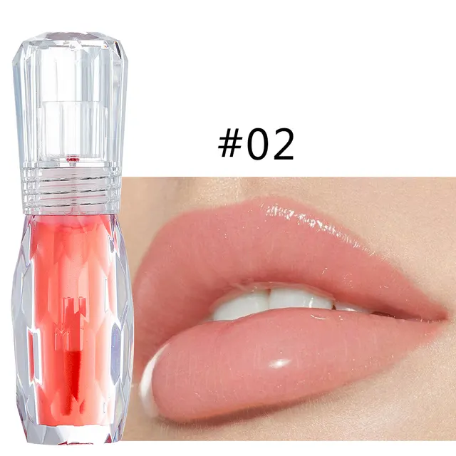 3D Crystal Jelly Color Toot Lip Gloss Bao Moisture - Shop at LoveMi