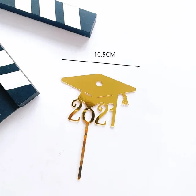 Acrylic Graduation Season Cake Decoration Insert 8 Style - Shop at LoveMi