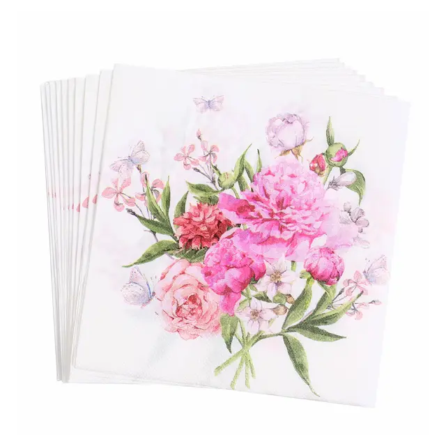 Hawaiian Garden Party Set Paper Towels 33Cm16 Sheets - Shop at LoveMi