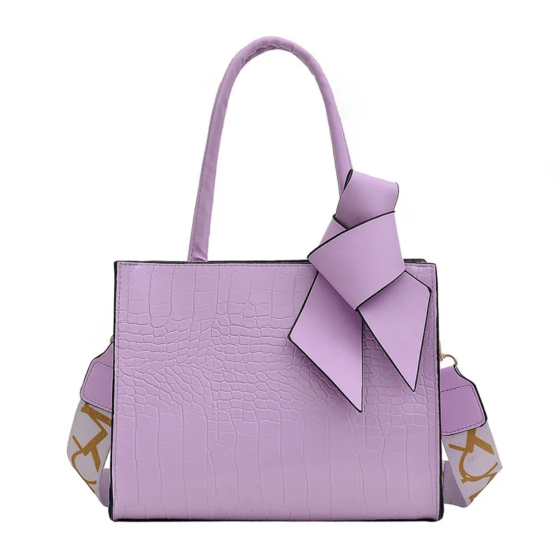 Ladies Single Shoulder Bag Trendy Chain Messenger Bag Purple - Shop at LoveMi
