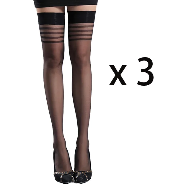 Three dimensional Lace Stockings Stockings Blackc - Shop at LoveMi