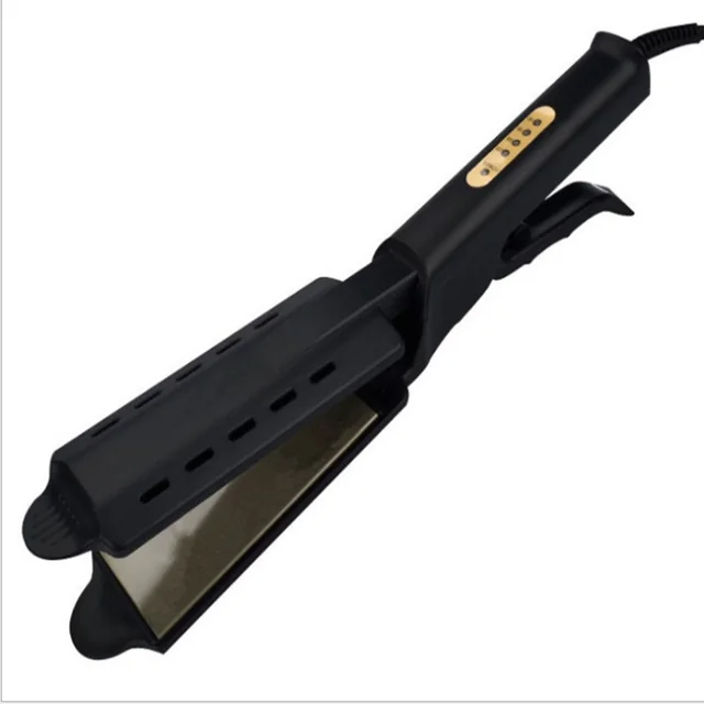 Straight Hair Splint Bangs Hairdressing Tool Straight Clamp Black - Shop at LoveMi