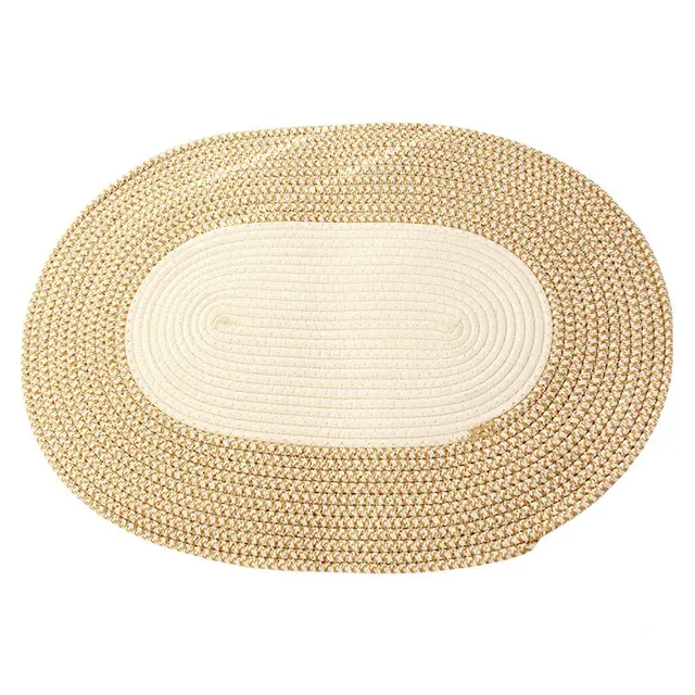 Bedroom Bedside Blanket Balcony Porch Entrance Living Room Sofa Rub Floor Mat Cotton Stitching Mat - Shop at LoveMi
