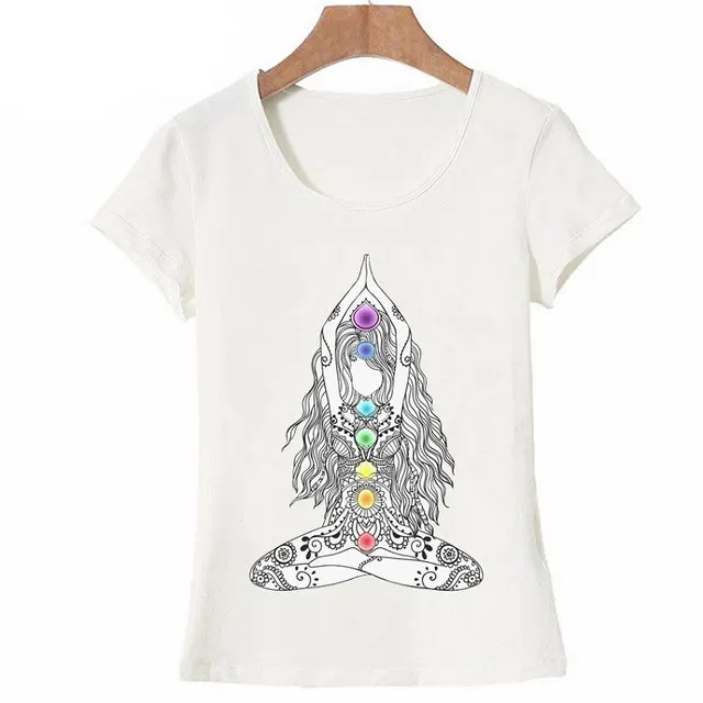 New Women T shirts Casual Harajuku Buddha Mandala Lotus - Shop at LoveMi