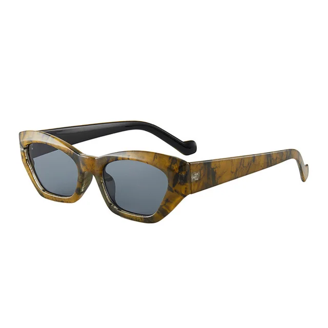 Fashion Cat Eye Sunglasses Retro All match Green - Shop at LoveMi