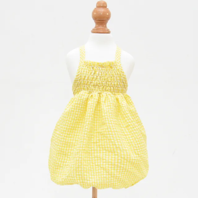 Pet Clothes Summer Puppy Clothes Summer Dog Clothes Pumpkin Pants Pet Clothes Skirt Teddy Hiromi Clothes Yellow - Shop at LoveMi