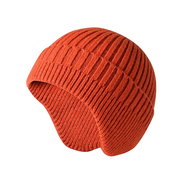 Winter Thick Warm Ear Protection Cap Orange - Shop at LoveMi