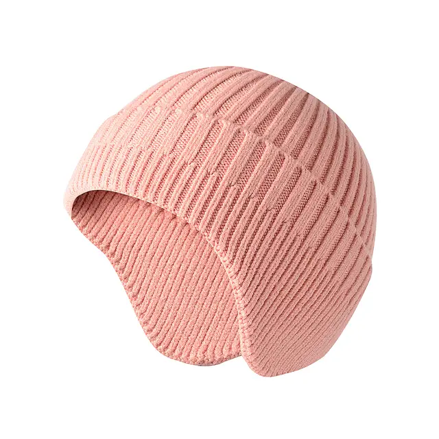 Winter Thick Warm Ear Protection Cap Pink - Shop at LoveMi