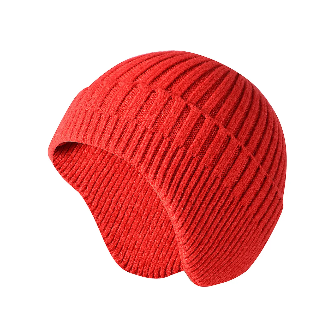Winter Thick Warm Ear Protection Cap - Red