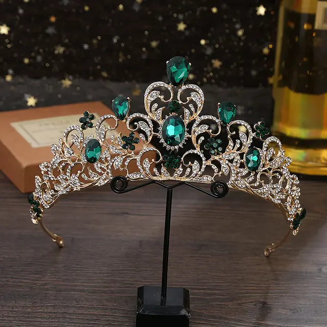 Boutique Headdress Handmade Crystal Wedding Ornaments - Shop at LoveMi