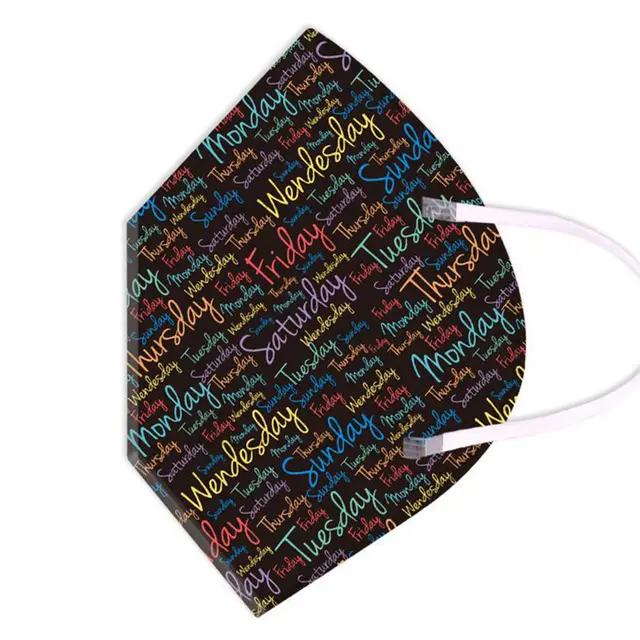 Lace Printed Mask Whitelist Five layer Protective Mask Packaging Factory - Shop at LoveMi