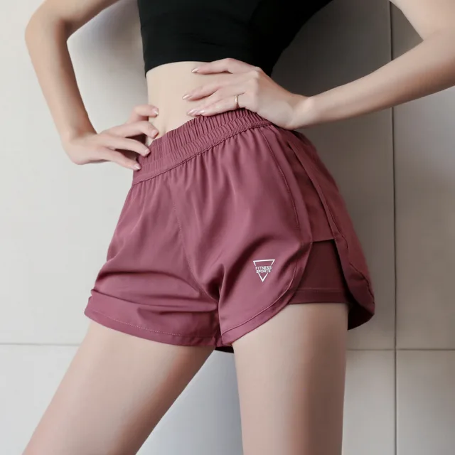 Sports Shorts Women''s Loose Fashion Leisure Summer Fast Dry Running Purple - Shop at LoveMi