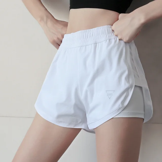 Sports Shorts Women''s Loose Fashion Leisure Summer Fast Dry Running White - Shop at LoveMi