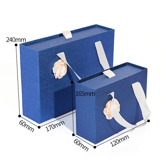 Gift Box Knot Wedding Box With Hand Gift Portable Drawer Gift Box Custom Gift Box 14Style - Shop at LoveMi