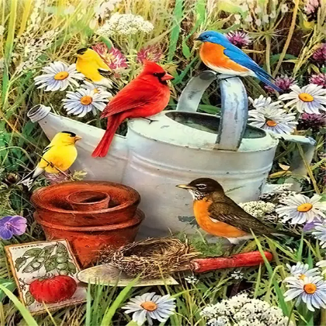 Adult Diamond Painting Kit Bird Wall Embroidery - Shop at LoveMi