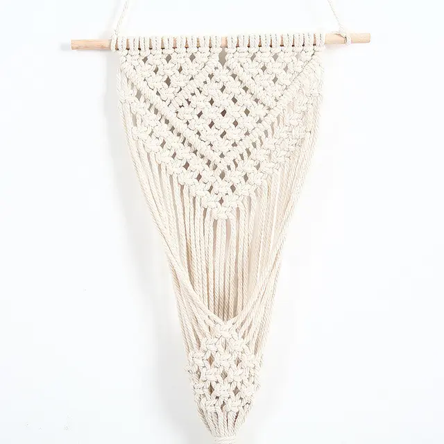 Woven Net Bag Flower Basket Wall Decoration Flower Shop Decoration White - Shop at LoveMi