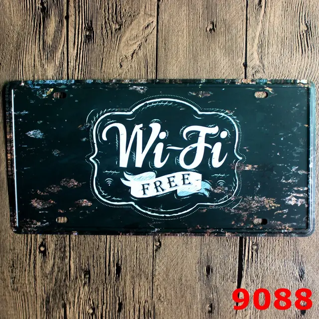 License Plate Shop Wall Decoration Toilet Tin Sign Retro Road Guide Metal Sign Painting Plaque Poster 01Style - Shop at LoveMi