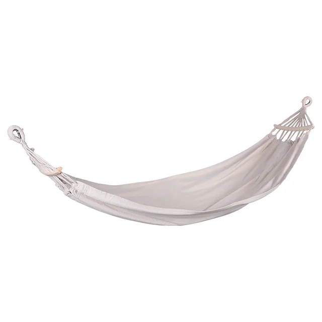 Outdoor Swing Poly cotton Hammock Indoor Balcony Hanging Chair Outdoor Camping Hammock 200X80Cm - Shop at LoveMi