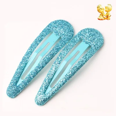 Korean Sequined Hairpin Headdress Blue - Shop at LoveMi