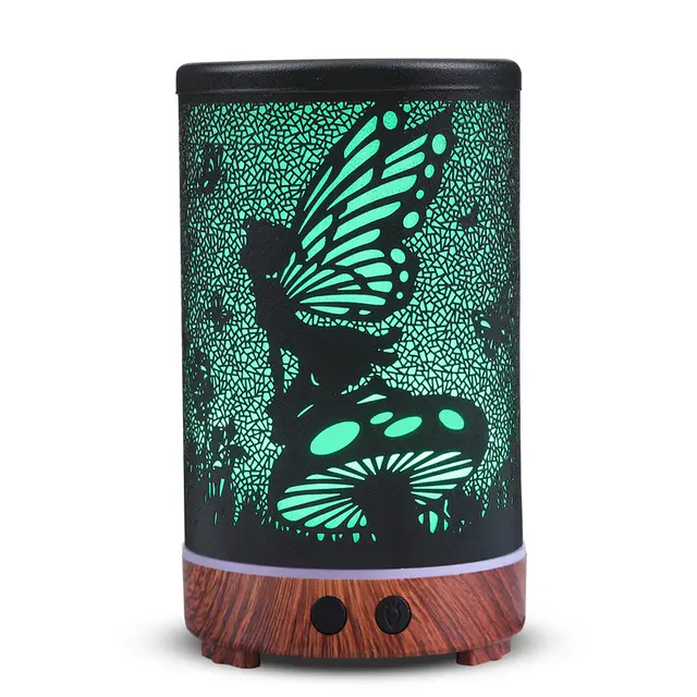 Household Flower Fairy Iron Art Hollow Aroma Diffuser Colorful - Shop at LoveMi