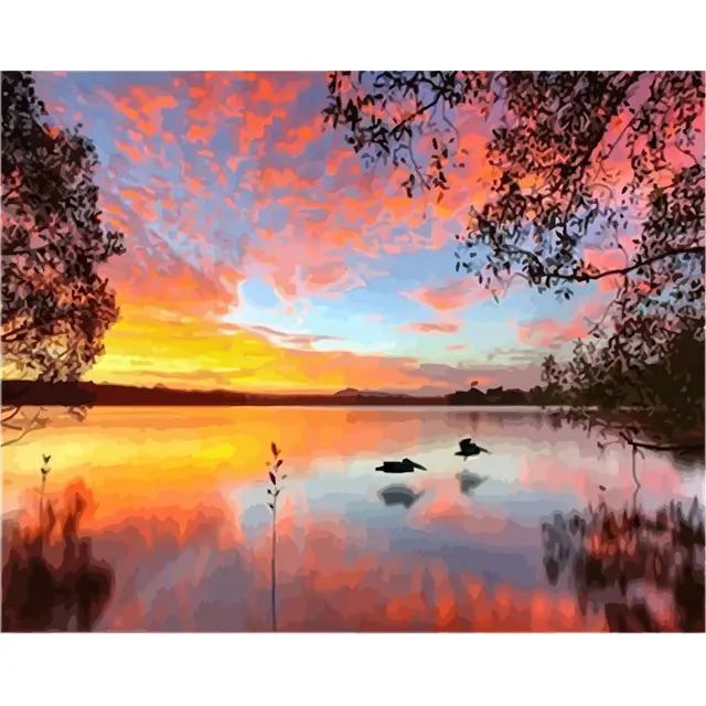 Gatyztoire digital Landscape Painting, Oil Painting, Hand painted, Landscape Painting, Painting On Canvas, Home Decoration, Unique Gifts - Shop at LoveMi