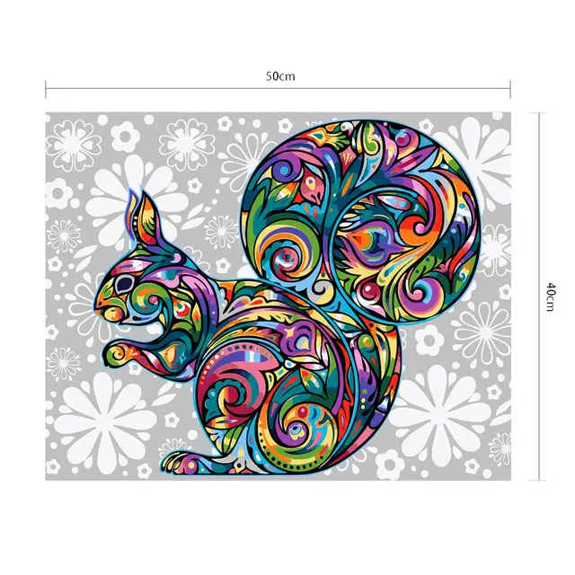 Squirrel Animal Painting By Numbers - Shop at LoveMi