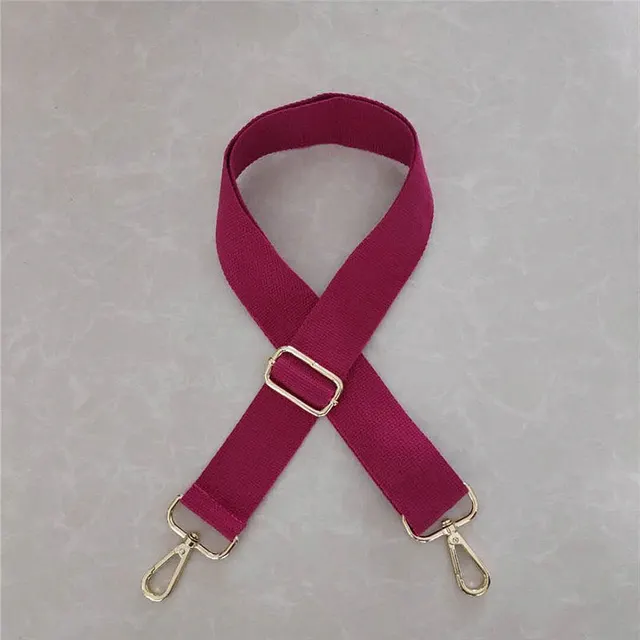 The New Solid Color Canvas Bag With Adjustable All match Bag Straps, Bag Accessories, Long Straps, Anti gravity Shoulder Straps Deep Rose - Shop at LoveMi