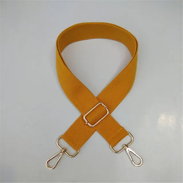 The New Solid Color Canvas Bag With Adjustable All match Bag Straps, Bag Accessories, Long Straps, Anti gravity Shoulder Straps Yellow - Shop at LoveMi