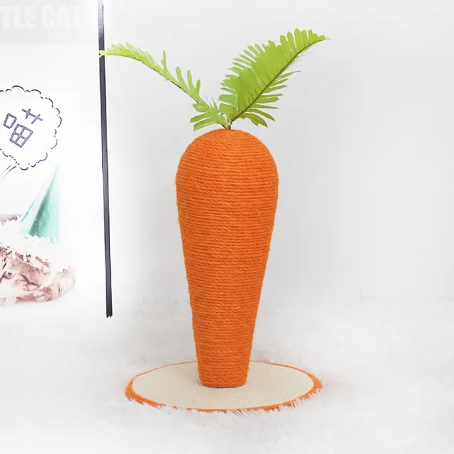 Carrot Two color Sisal Simulation Pet Supplies - Shop at LoveMi