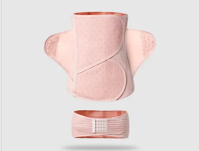 Postpartum Abdomen Belt Sculpting Waist Corset Smooth Pink - Shop at LoveMi