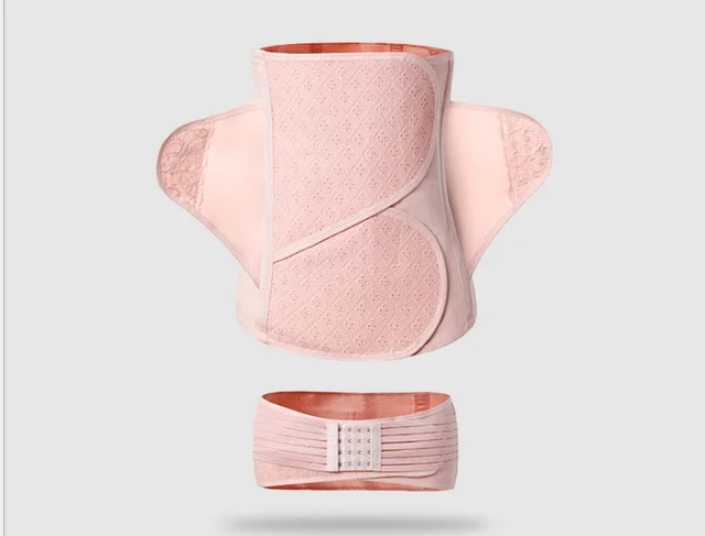 Postpartum Abdomen Belt Sculpting Waist Corset Smooth Three Ears Pink - Shop at LoveMi