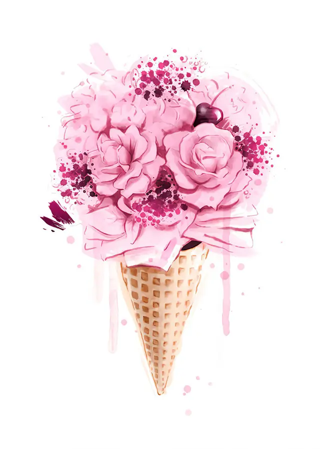 Watercolor Balloon Bouquet Plant Beauty Wedding Fashion Festive Living Room Decoration Painting Picture - Shop at LoveMi