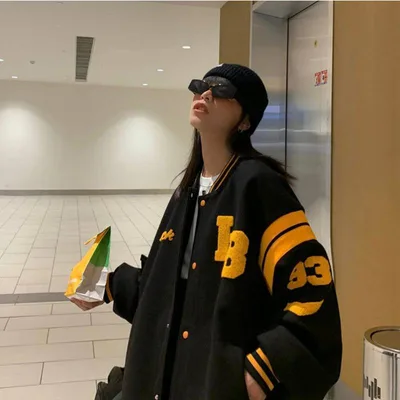 New Japanese Black Hooded Zipper Padded Sweater Black - Shop at LoveMi