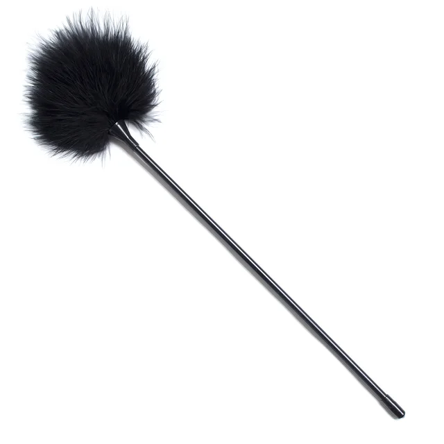 Whip Bird Feather Whip Toy Products Black - Shop at LoveMi