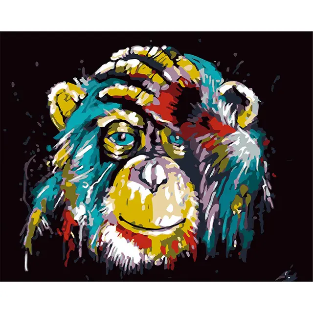 Digital Oil Painting DIY Coloring Cross border Digital Painting Foreign Trade Adult Landscape Custom Digital Oil Painting 3Style - Shop at LoveMi