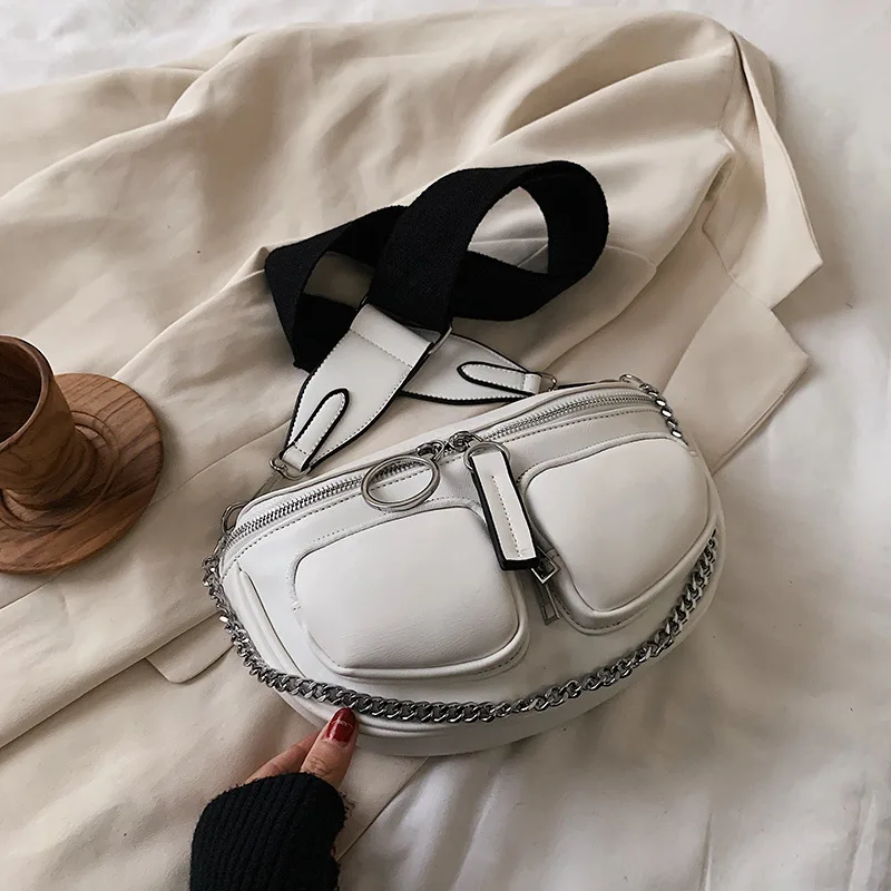 Spring And Summer One shoulder Messenger Bag White - Shop at LoveMi