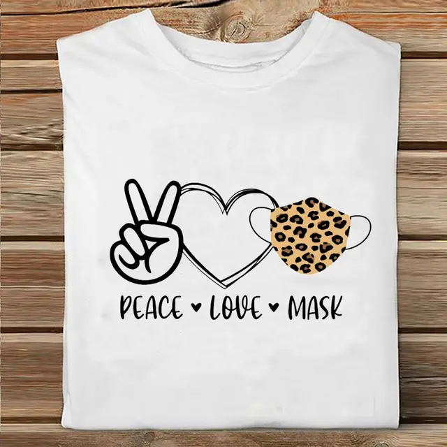 Ladies Summer Fashion Casual Cute Cartoon Print Short Sleeve 6.Style - Shop at LoveMi