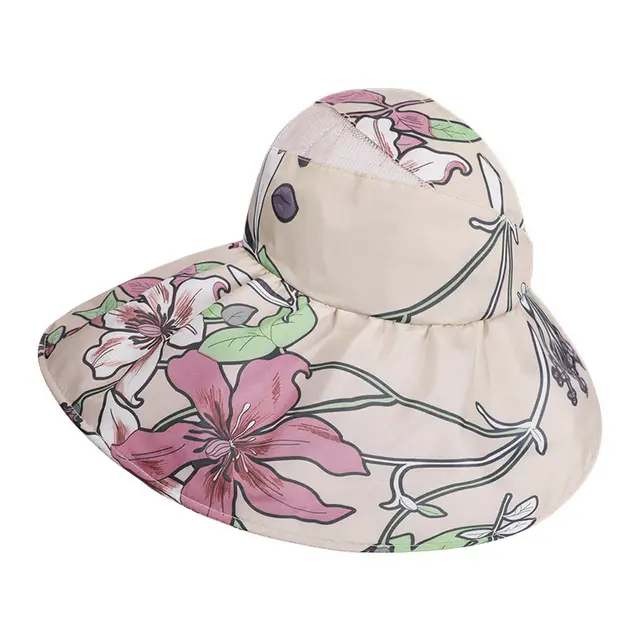 Sun Protection Sun Hat Ladies Outdoor Big Brim 5 Style - Shop at LoveMi