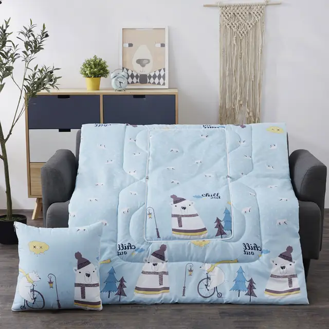 Multifunctional Car Pillow Quilt Winter Story - Shop at LoveMi