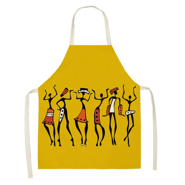 Original Art Apron Foreign Trade Geometry Series Kitchen Housework Apron B - Shop at LoveMi